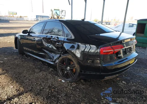 2016 Audi A8 L 4.0T Sport from USA, damaged, VIN WAU43AFD4GN021100